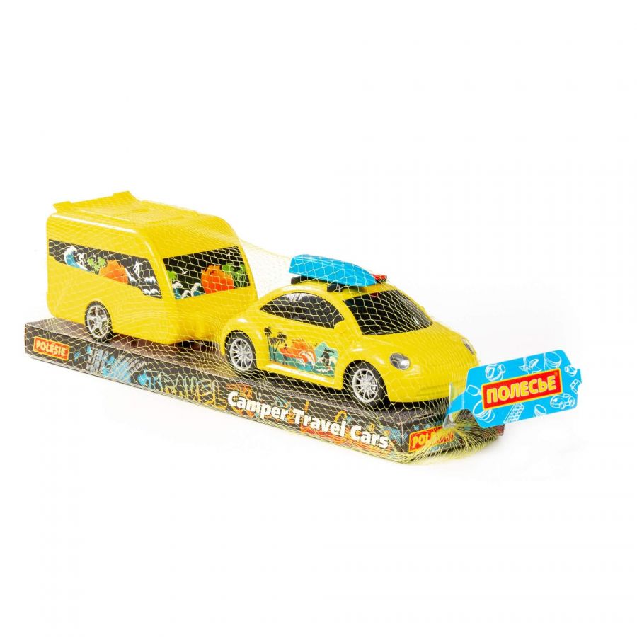 Автомобиль "Турне" с прицепом (в лотке)