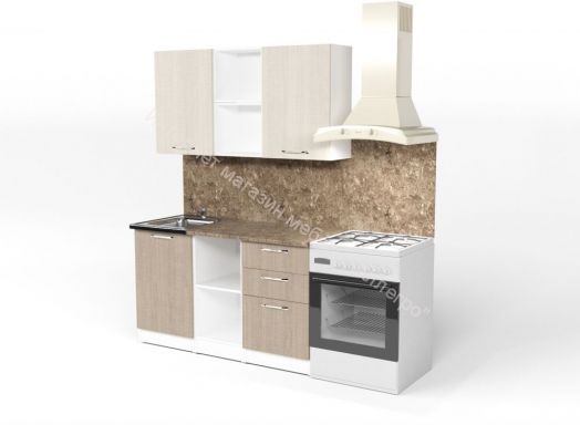 Кухонный гарнитур Ольга медиум 4 1400 мм