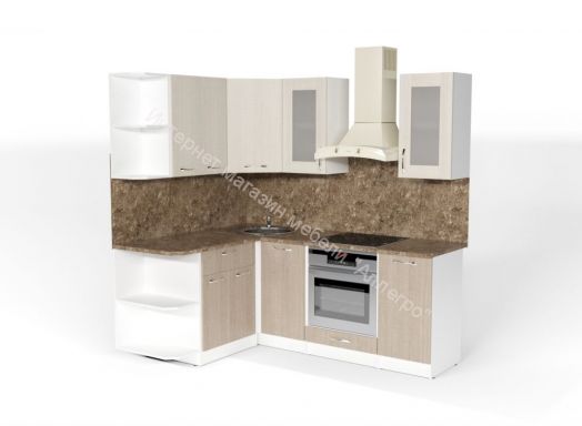 Кухонный гарнитур Ольга оптима прайм 3 1500*2000 мм