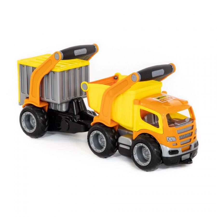 "ГрипТрак", автомобиль-самосвал с полуприцепом (в коробке)