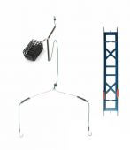 Оснастка донная фидерная Яман «Лещ №2» кормушка 80 г коромысло 16 см плетеный шнур 0,15 мм крючок №8 Ch