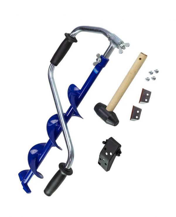 Ледобур Патриот Телескопический (мини) Ф130мм левое вращение