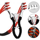 Рогатка SLS TG-3 12,5 * 9 cm (1 красный жгут: 3*3 в комплекте)