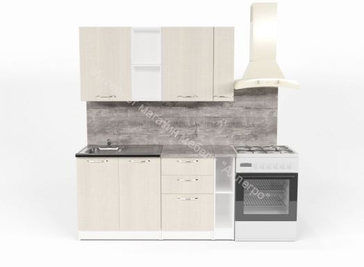 Кухонный гарнитур Лариса нормал 4 1500 мм