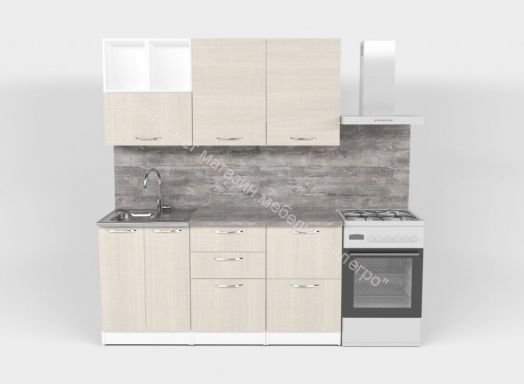 Кухонный гарнитур Лариса стандарт 4 1600 мм