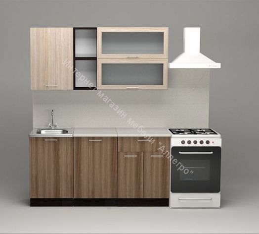 Кухонный гарнитур Татьяна стандарт 1600 мм