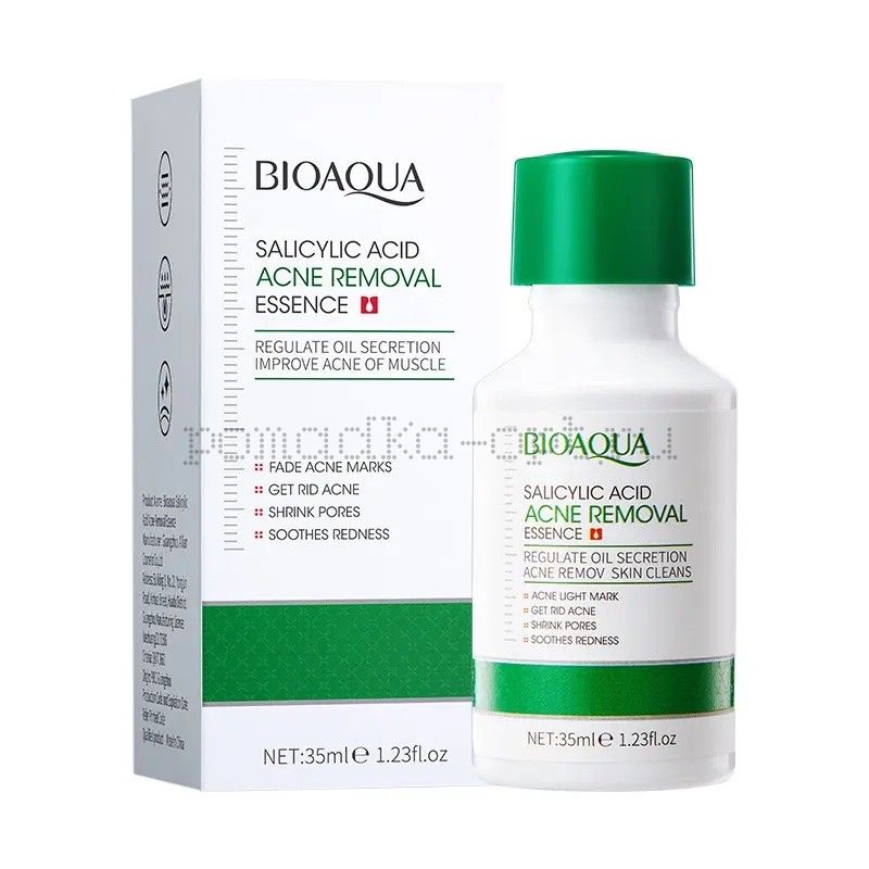 BIOAQUA SALICYLIC ACID ACNE REMOVAL ESSENCE Эссенция для лица с салициловой кислотой, 35мл