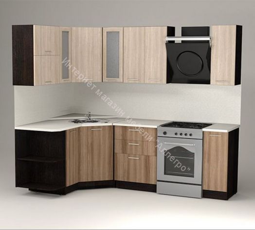 Кухонный гарнитур Татьяна оптима угловой 1800*1500 мм