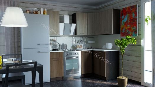 Кухонный гарнитур Татьяна оптима прайм угловой 1400*1200 мм