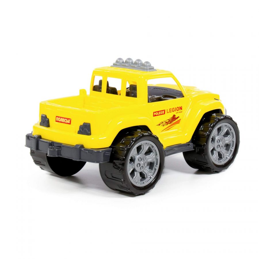 Автомобиль "Легион" №1 (жёлтый) (в коробке)
