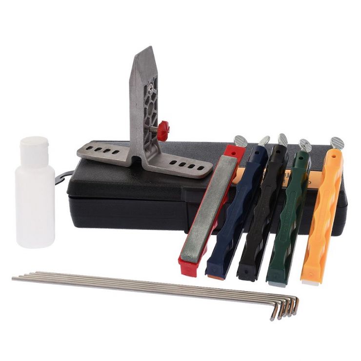 Точильный станок для ножей походный 70,120,280,600,1000 грит RuixinPro