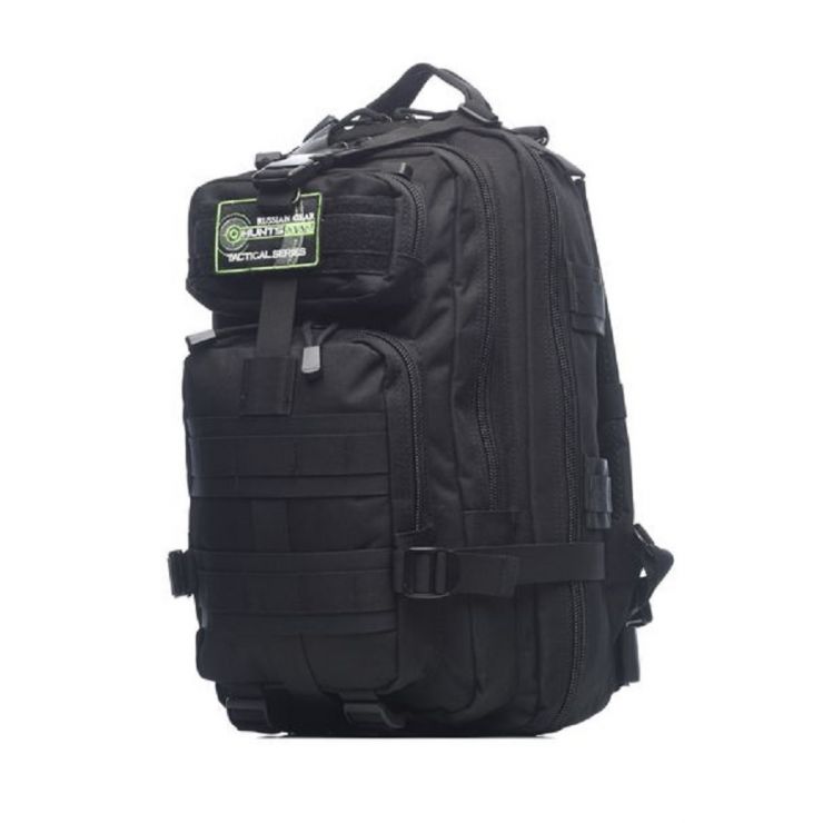 Рюкзак тактический RU 043 Huntsman Цвет: Черный /Ткань: Оксфорд 20 л