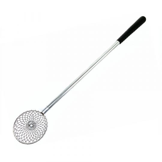 Черпак с сеточкой нержавейка HIGASHI ice scoop 11см*60см