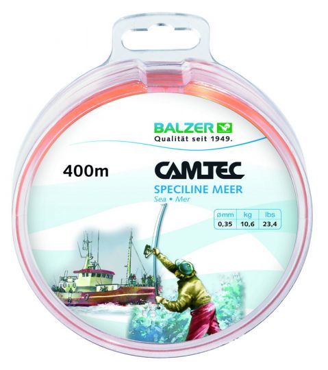 Леска Balzer Camtec (Лодка) оранжевая 400 м 12169