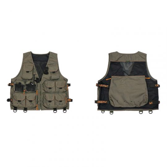 Жилет рыболовный СЛЕДОПЫТ Fishing Mesh Vest Backpack