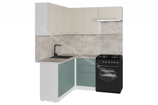 Кухонный гарнитур Глория мега прайм 1600х1700 мм