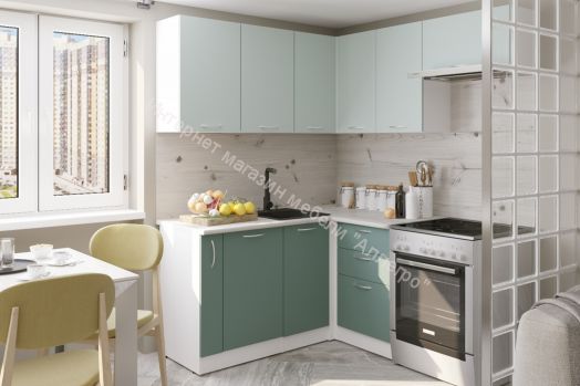 Кухонный гарнитур Асая мега прайм 1600х1700 мм