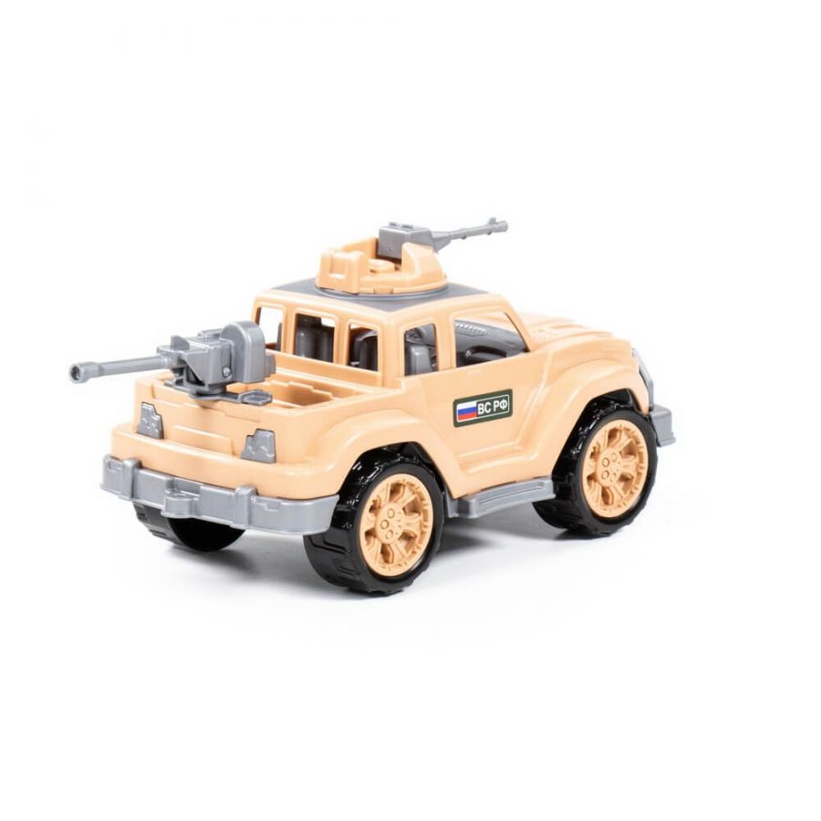 Автомобиль-пикап военный-сафари "Легионер-мини" с 2-мя пулемётами (в сеточке)