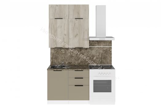 Кухонный гарнитур Альба мини 1000 мм