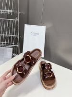 Шлепанцы CELINE Premium