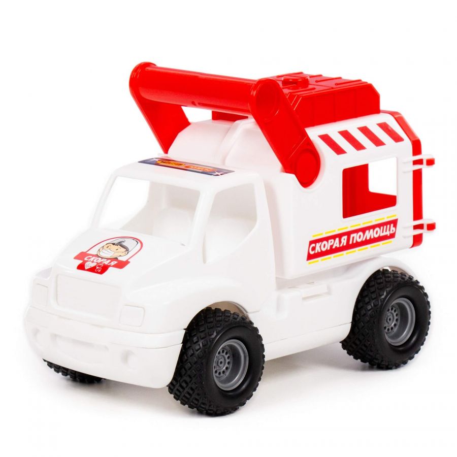 "КонсТрак - скорая помощь", автомобиль (в сеточке)