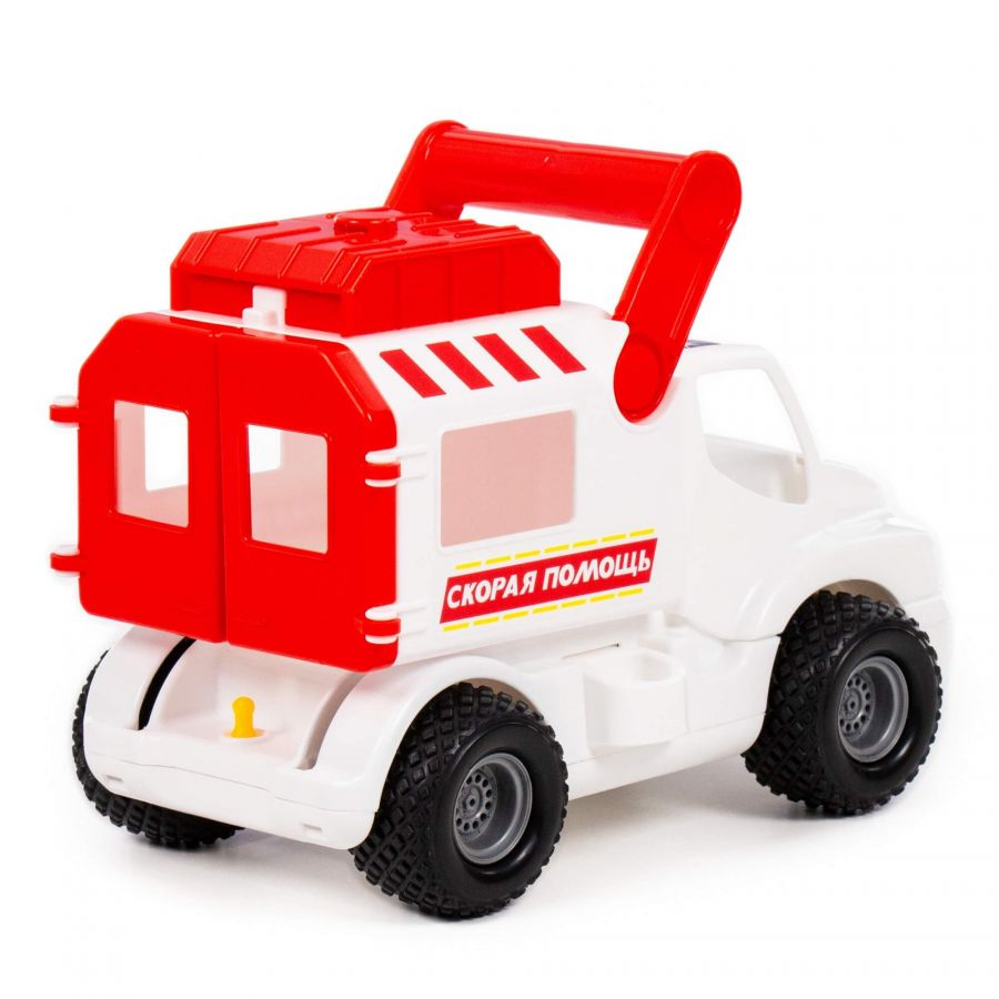 "КонсТрак - скорая помощь", автомобиль (в сеточке)
