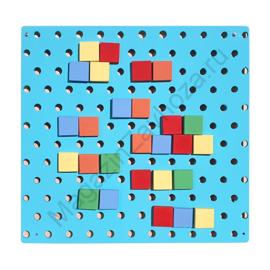 СТЕНОВАЯ ПАНЕЛЬ 11 МОЗАИКА КВАДРАТИКИ