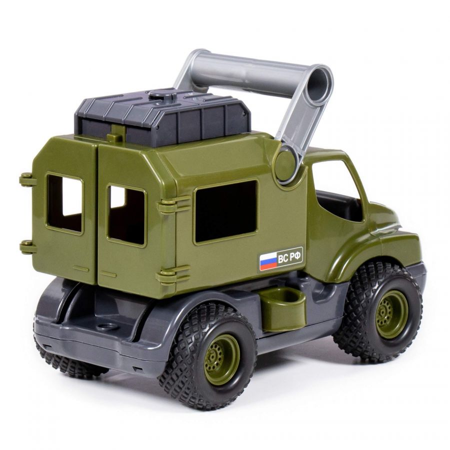 "КонсТрак - фургон", автомобиль военный (в сеточке)