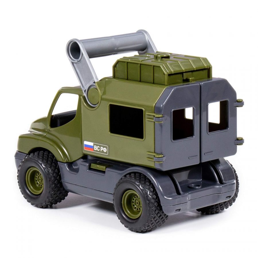 "КонсТрак - фургон", автомобиль военный (в сеточке)