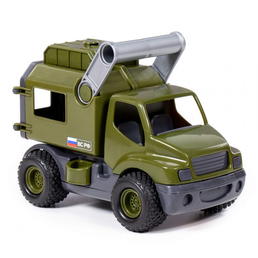 "КонсТрак - фургон", автомобиль военный (в сеточке)