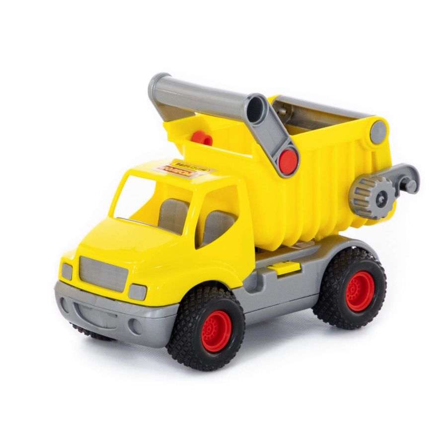 "КонсТрак", автомобиль-самосвал (жёлтый) (в сеточке)