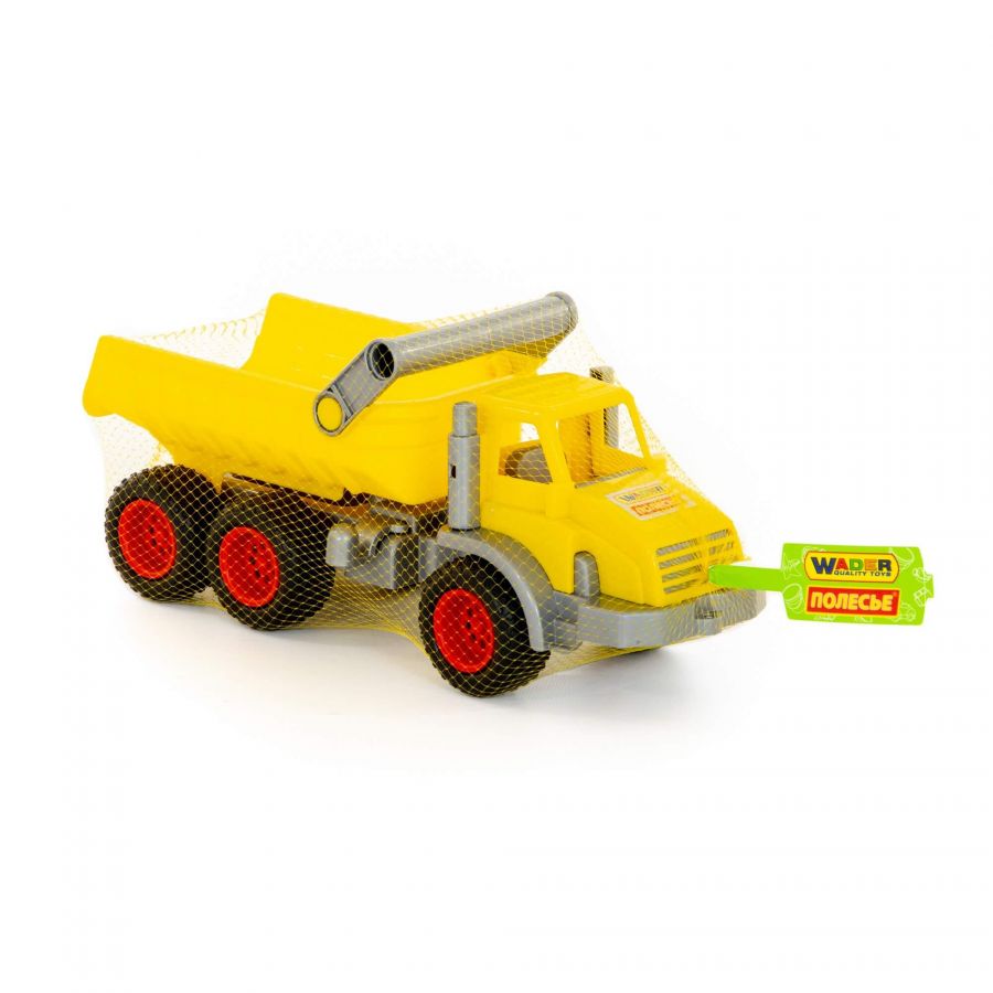 "КонсТрак", трёхосный автомобиль-самосвал (в сеточке)