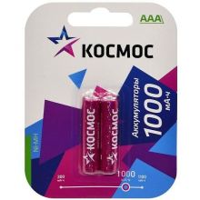 Аккумулятор КОСМОС R03 1000 mAh, 2/24