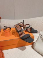 Босоножки HERMES PREMIUM на каблуке