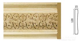 Молдинг  Dekor-Dizayn 162-281  Дыхание 2  Д2400хВ120хТ15  / Декор Дизайн.