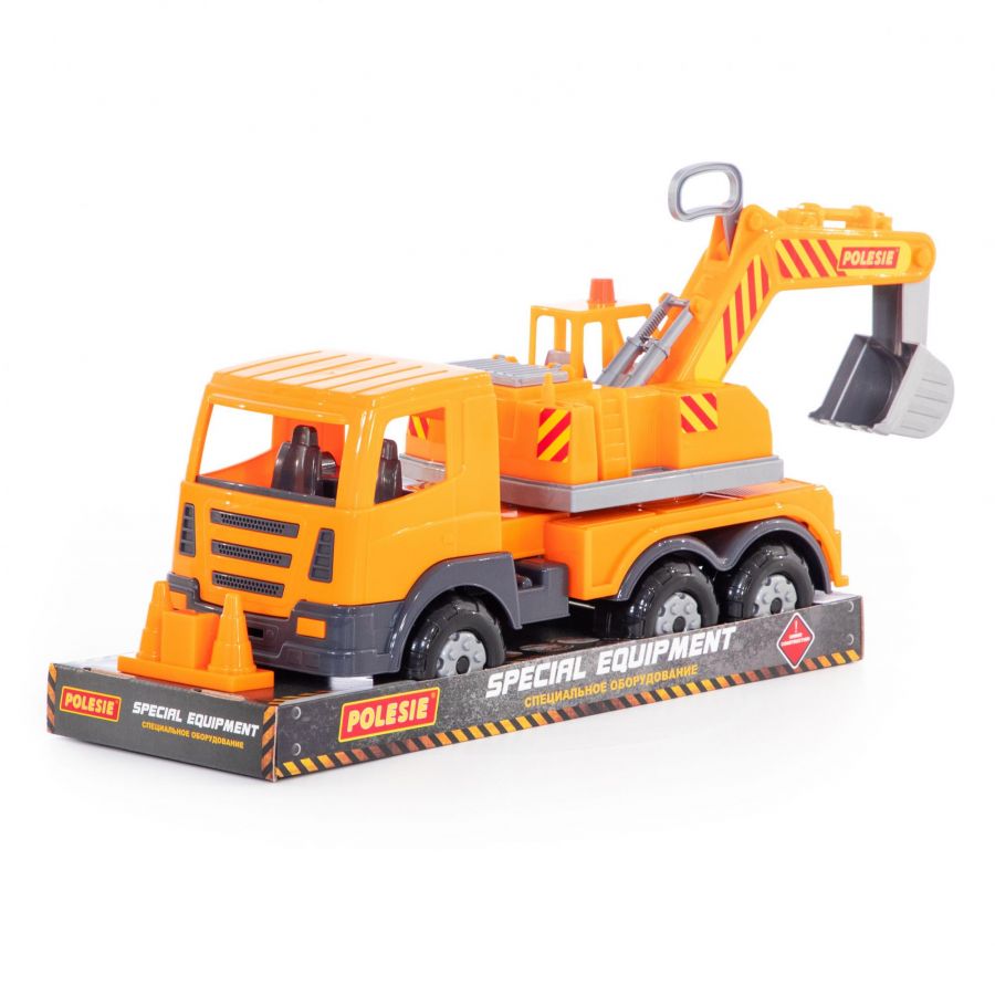 "Престиж", автомобиль-экскаватор (в лотке)
