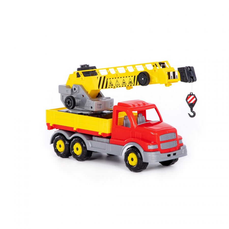 "Сталкер", автомобиль-кран с поворотной платформой (в сеточке)