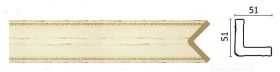 Угол Decor-Dizayn 142-1028 Дыхание 2 Д2400хВ51хТ51 /Декор Дизайн.