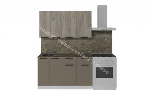 Кухонный гарнитур Альба медиум 1400 мм