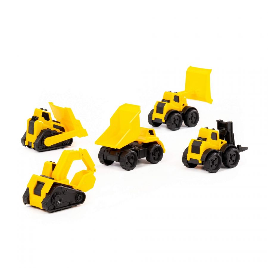Набор спецтехники-мини (5 шт) (в пакете)