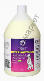 Шампунь антибактериальный 4в1 Antibacterial & Antipruritic All In One Xuediao Китай