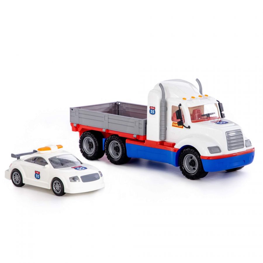 "Майк", автомобиль бортовой + автомобиль инерционный (в сеточке)