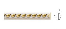 Молдинг Dekor-Dizayn 215-24 Нео Классика Д2400хВ15хТ9/Декор Дизайн.