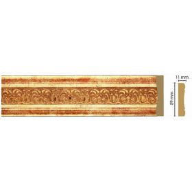 Молдинг Dekor-Dizayn 164-126 Дыхание 2 Д2400хВ59хТ11 / Декор Дизайн.