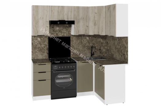 Кухонный гарнитур Альба оптима 5 1200х2000 мм