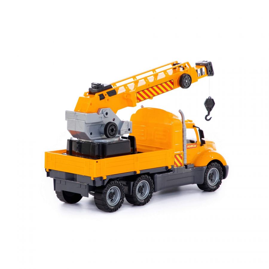 "Майк", автомобиль-кран с поворотной платформой (в лотке)