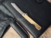 Японский нож Higonokami Damascus