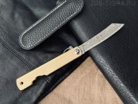Японский нож Higonokami Damascus