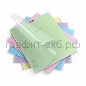 Тетрадь 18л.лин.ErichKrause CoverPrо Pastel пластик ассорти 56365/56357