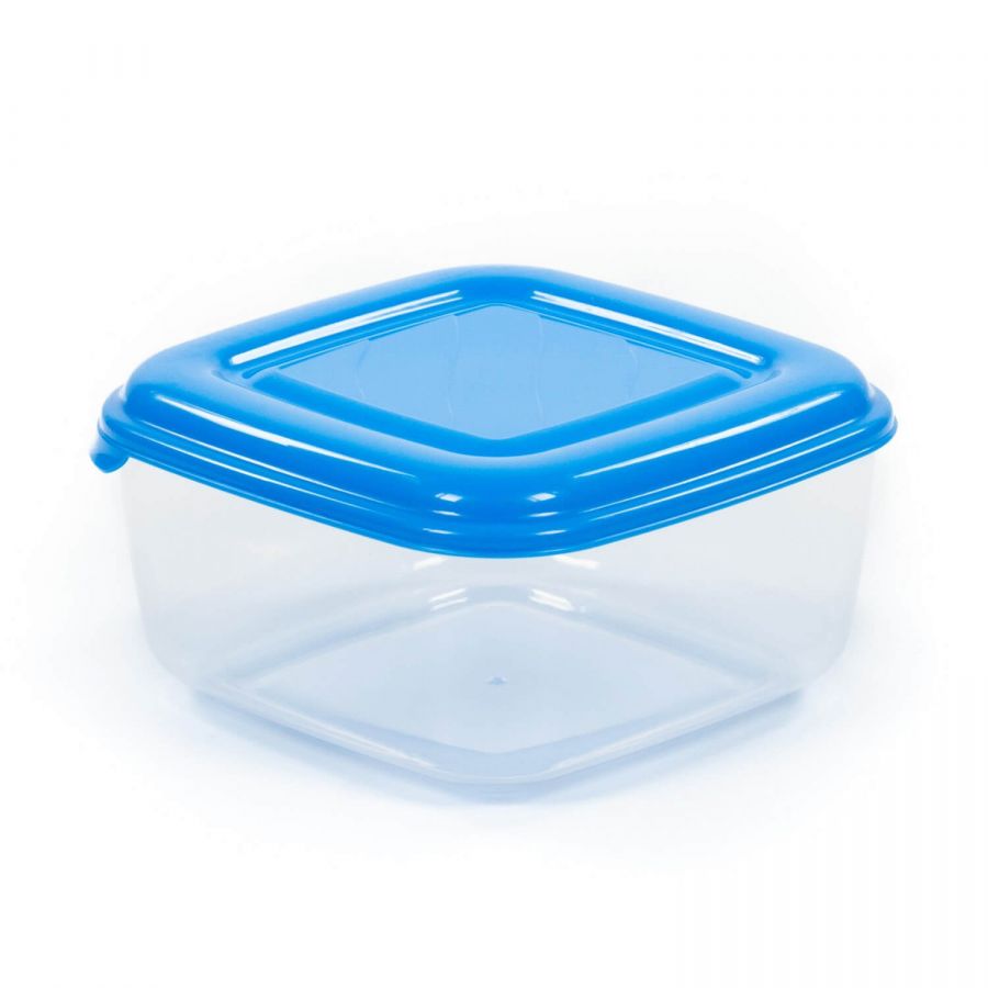 Ёмкость №37 квадратная с крышкой, 1,5 литра